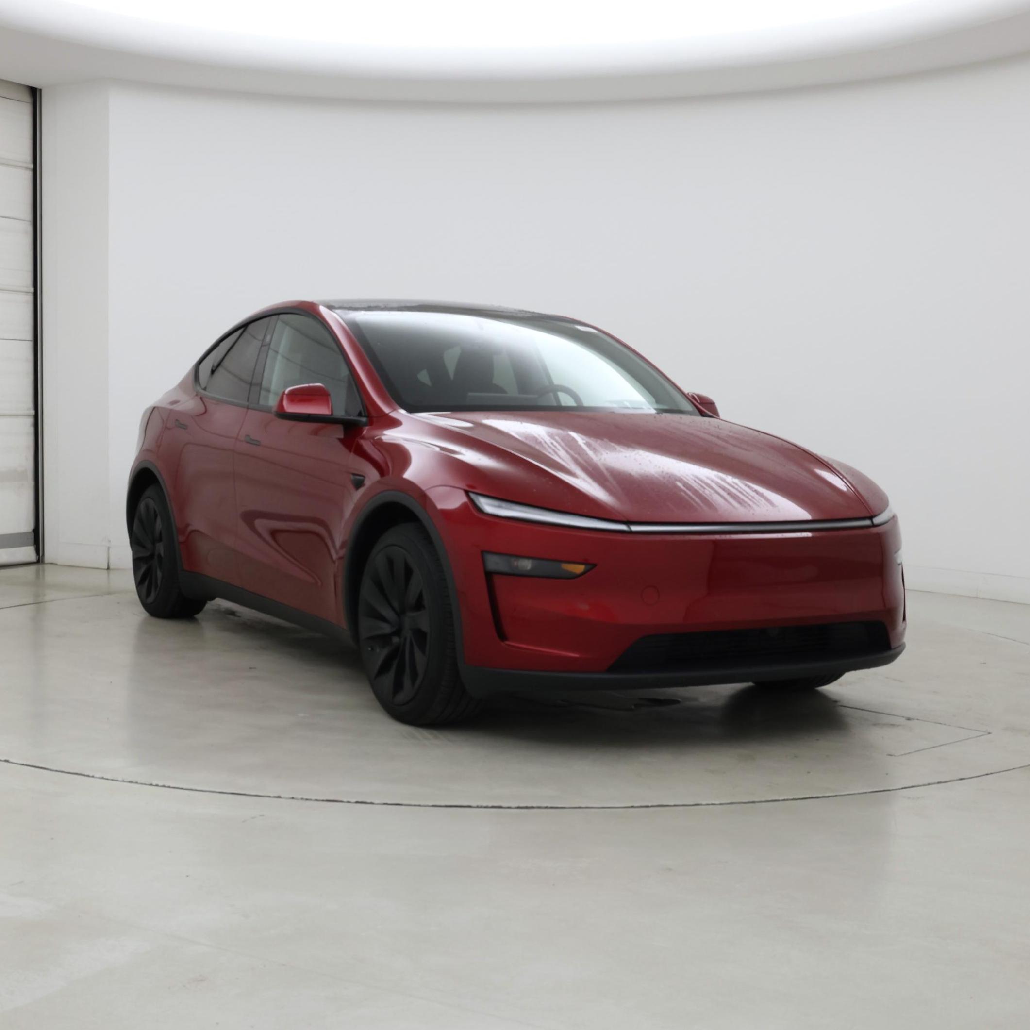 Red 2026 Tesla Model Y SUV / Crossover All-Wheel Drive Automatic