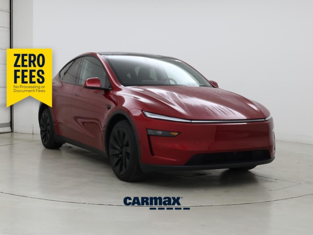 Red 2026 Tesla Model Y SUV / Crossover All-Wheel Drive Automatic