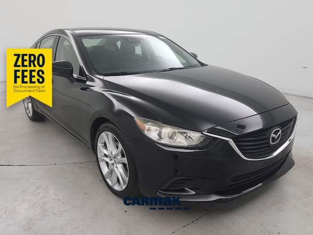 Black 2017 Mazda MAZDA6 Sedan Front-Wheel Drive Automatic