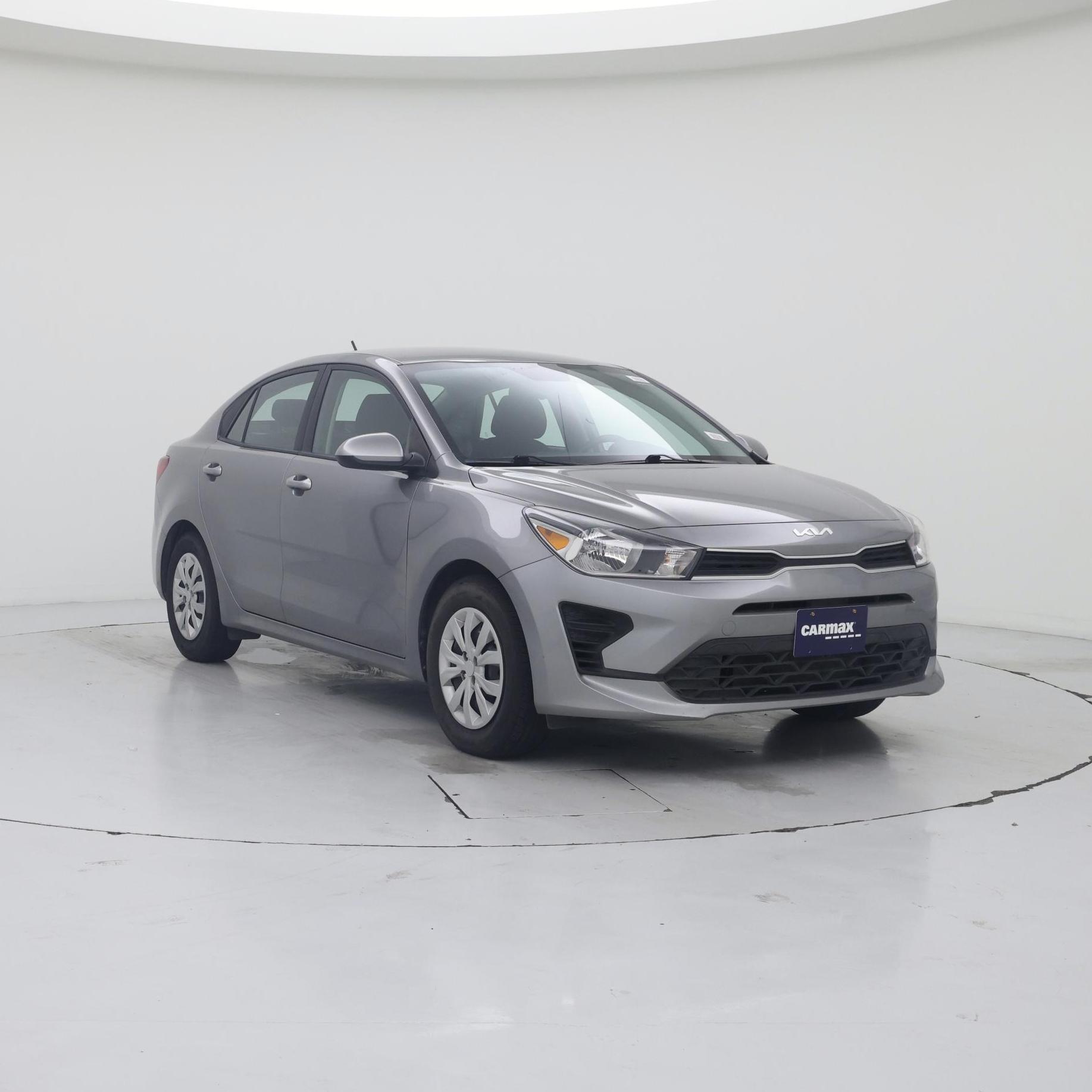 Gray 2023 Kia Rio Sedan Front-Wheel Drive Automatic