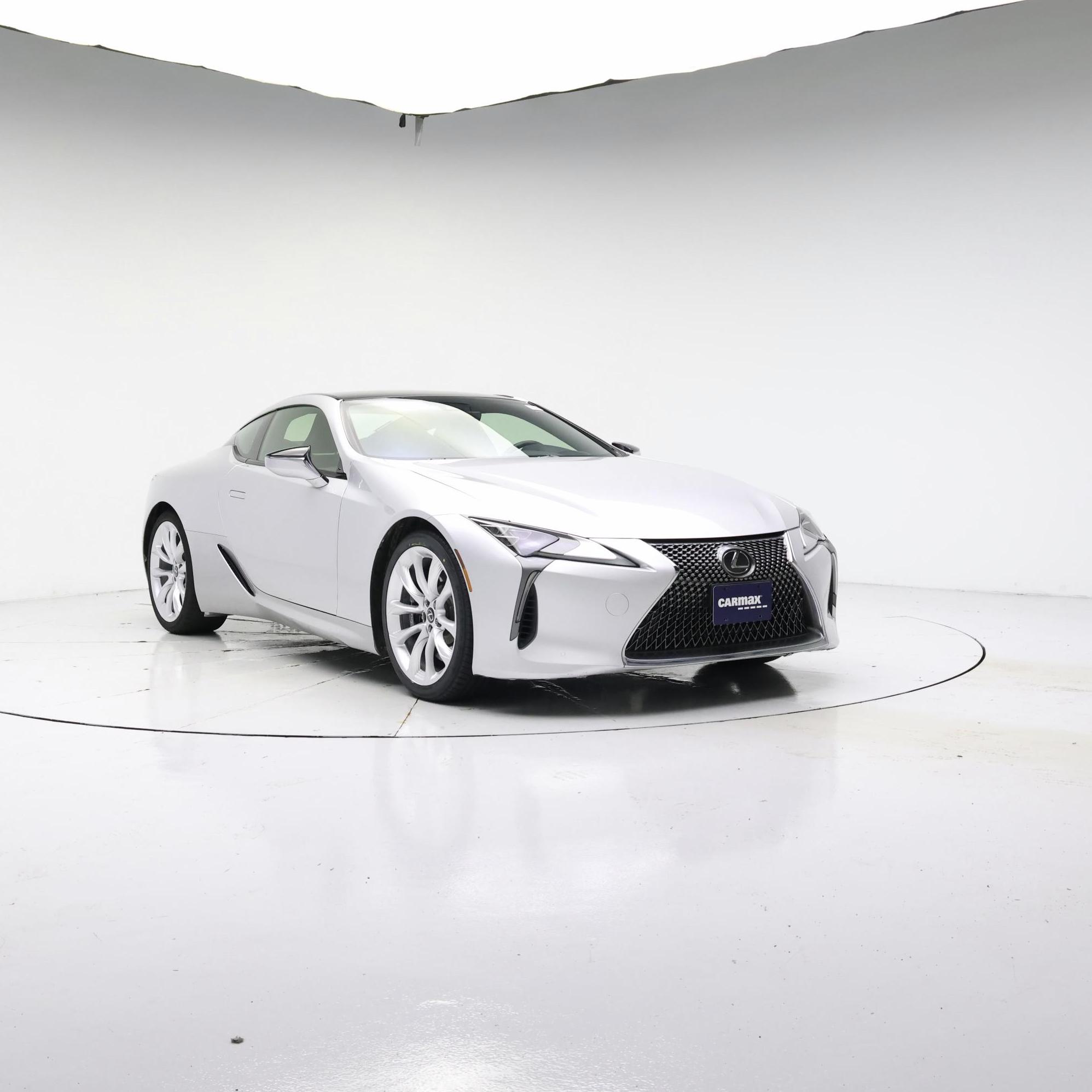 Silver 2020 Lexus LC Coupe Rear-Wheel Drive Automatic