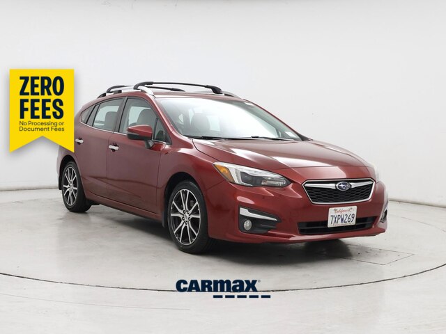 Red (Burgundy) 2017 Subaru Impreza Hatchback All-Wheel Drive Automatic
