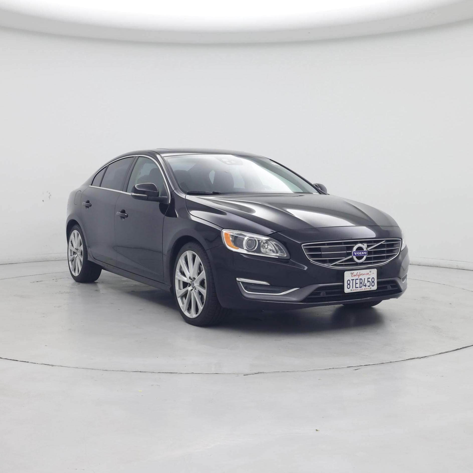 Black 2016 Volvo S60 Sedan Front-Wheel Drive Automatic