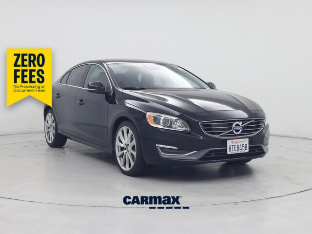 Black 2016 Volvo S60 Sedan Front-Wheel Drive Automatic