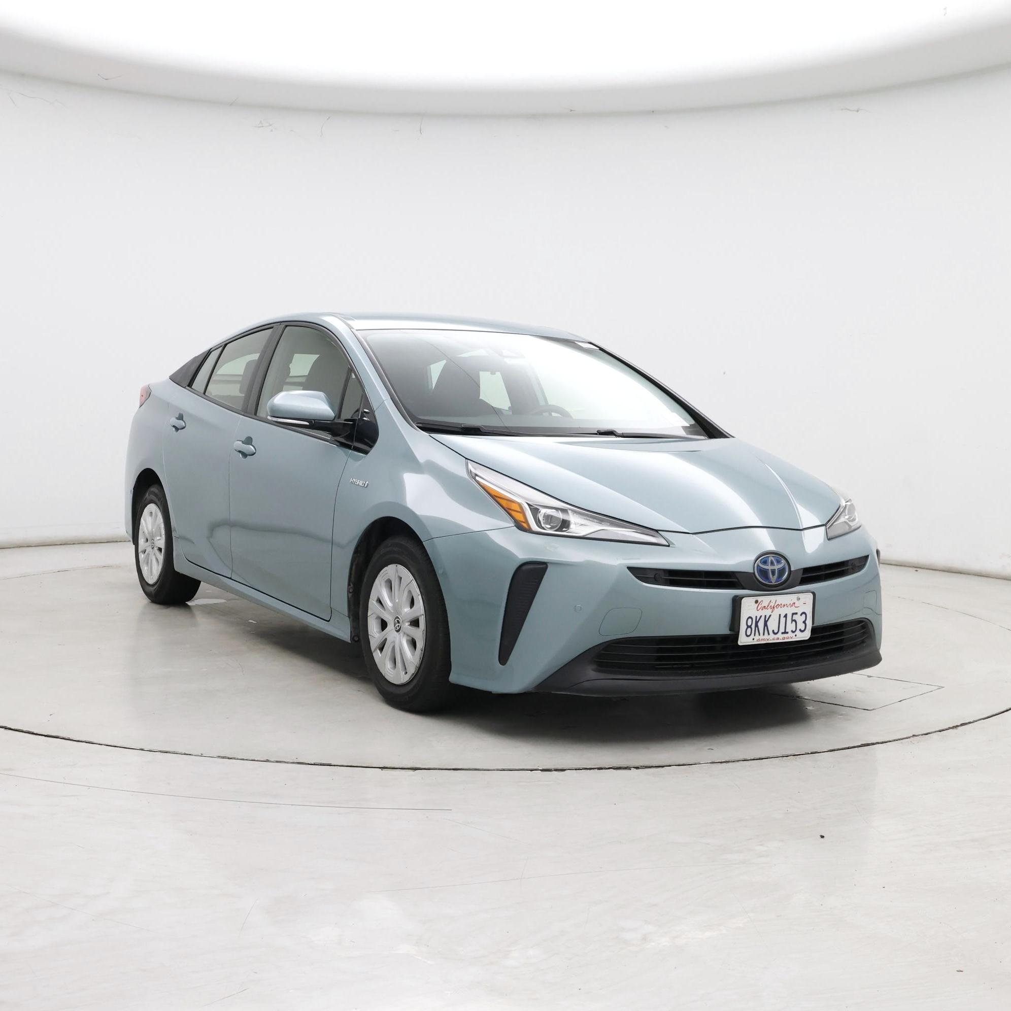 Blue 2019 Toyota Prius Hatchback Front-Wheel Drive Automatic