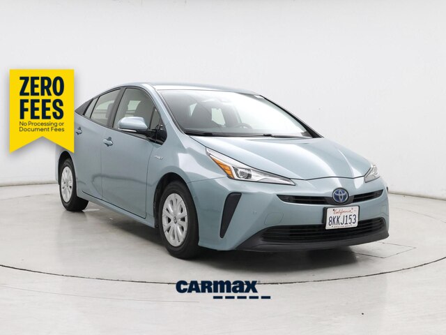 Blue 2019 Toyota Prius Hatchback Front-Wheel Drive Automatic