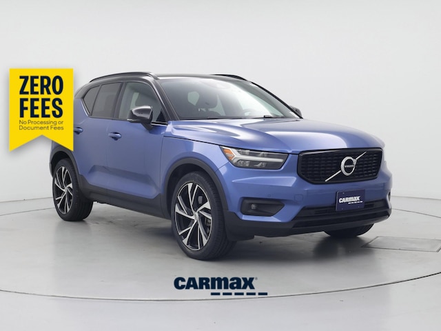 Blue 2021 Volvo XC40 SUV / Crossover All-Wheel Drive Automatic