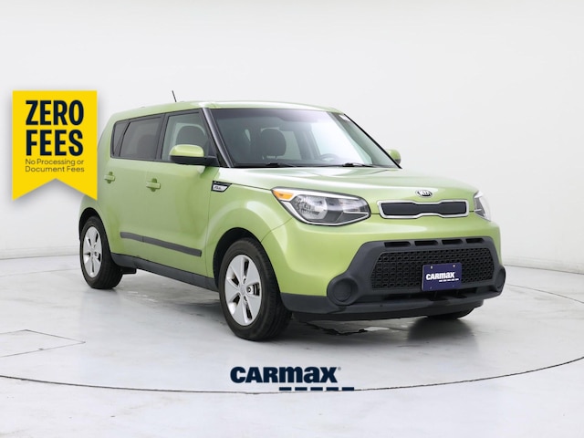 Green 2016 Kia Soul Wagon Manual