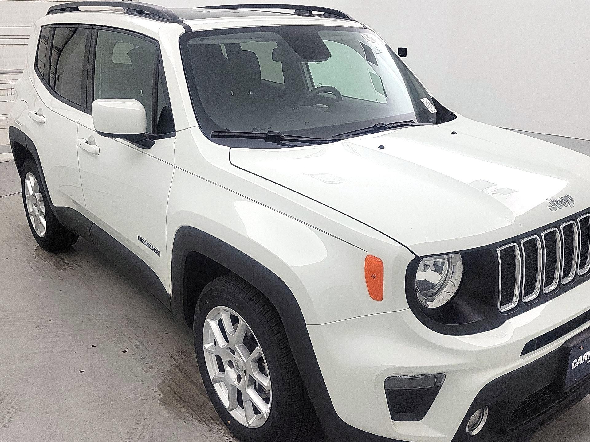 White 2020 Jeep Renegade SUV / Crossover Front-Wheel Drive Automatic
