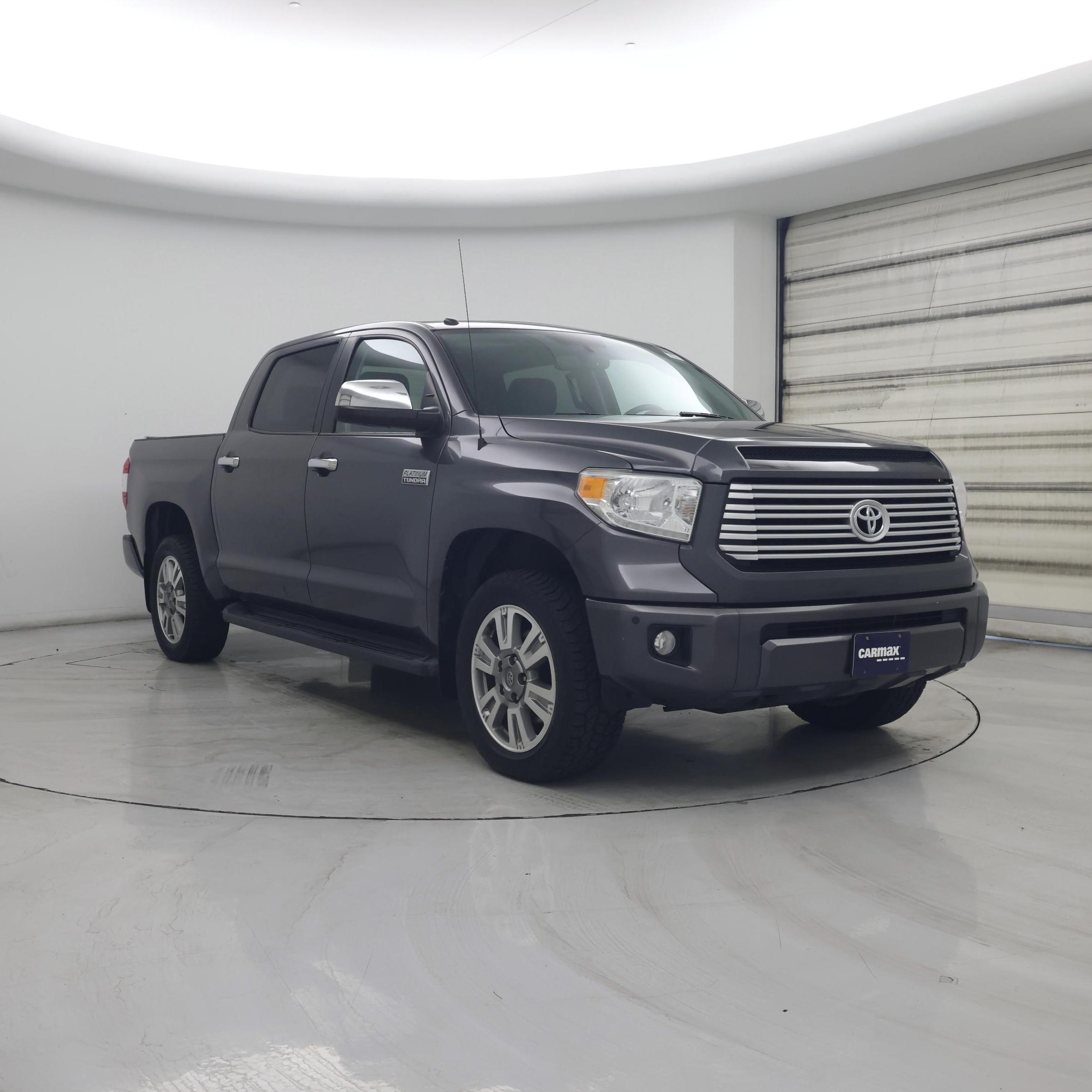 Gray 2017 Toyota Tundra Pickup Truck Four-Wheel Drive Automatic
