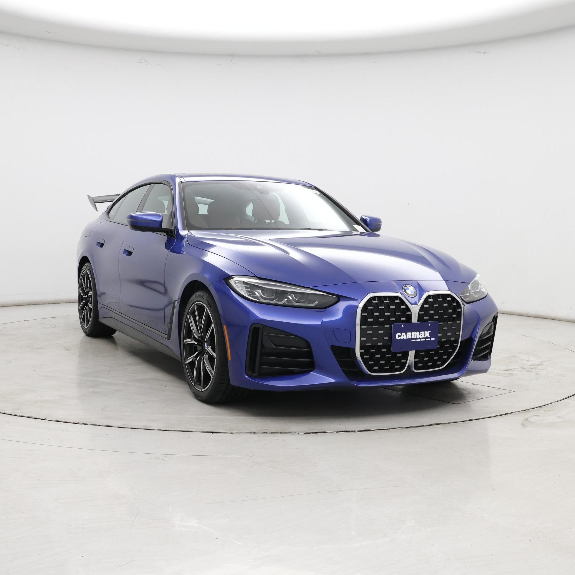 Blue 2022 BMW 4 Series Coupe Rear-Wheel Drive Automatic