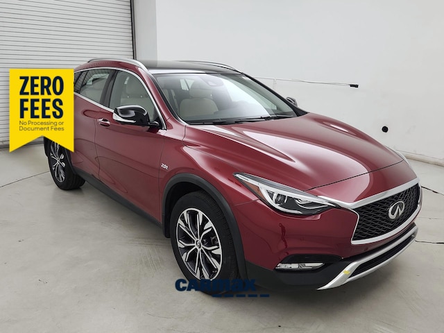 Red 2019 INFINITI QX30 SUV / Crossover All-Wheel Drive Automatic