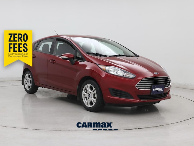 Red 2015 Ford Fiesta Hatchback Front-Wheel Drive Automatic