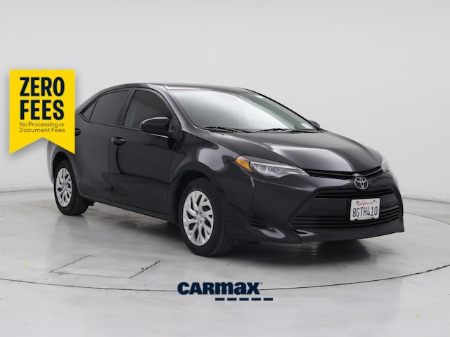 Black 2019 Toyota Corolla Sedan Front-Wheel Drive Automatic