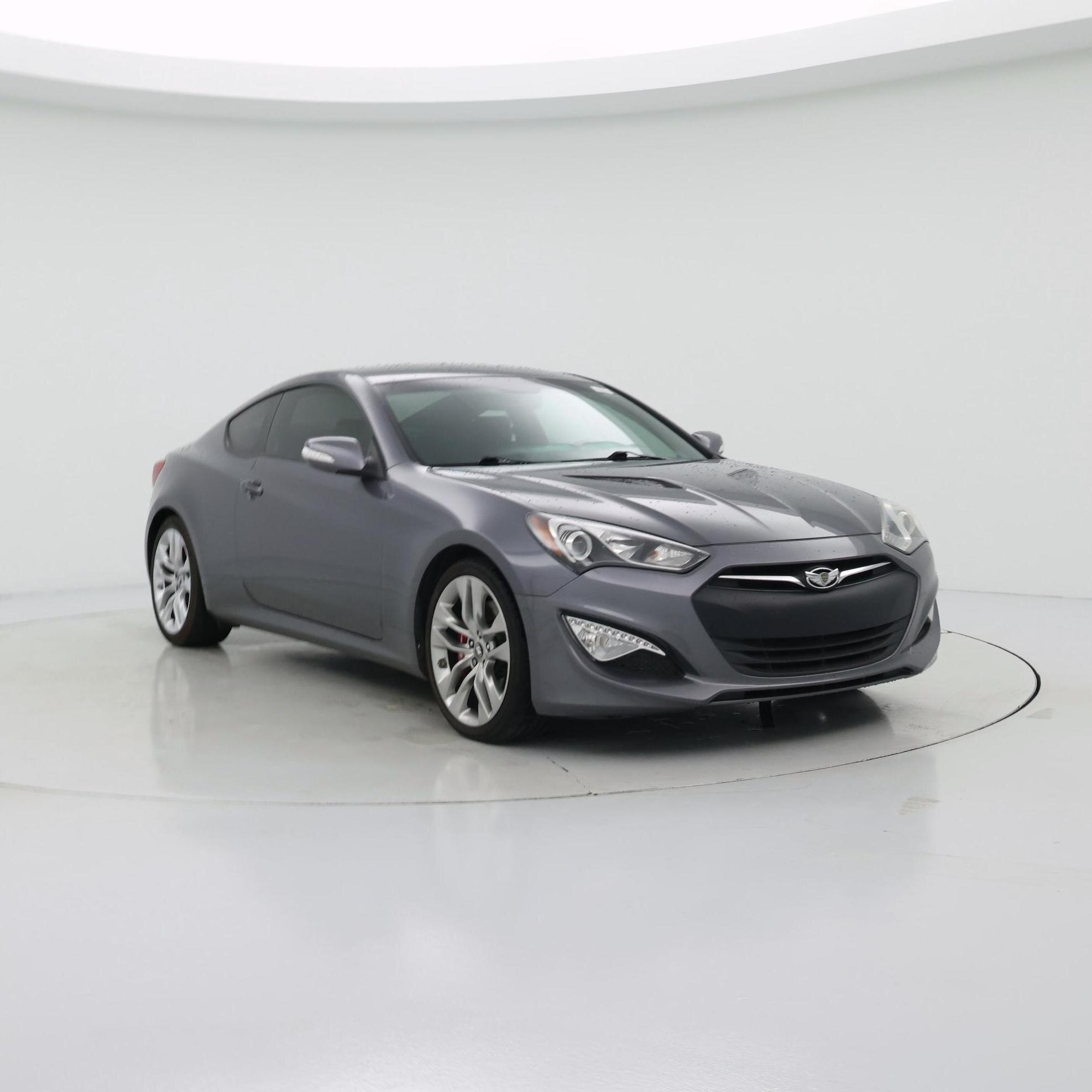Silver 2016 Hyundai Genesis Coupe Coupe Rear-Wheel Drive Manual
