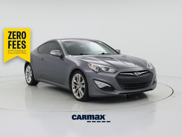 Silver 2016 Hyundai Genesis Coupe Coupe Rear-Wheel Drive Manual