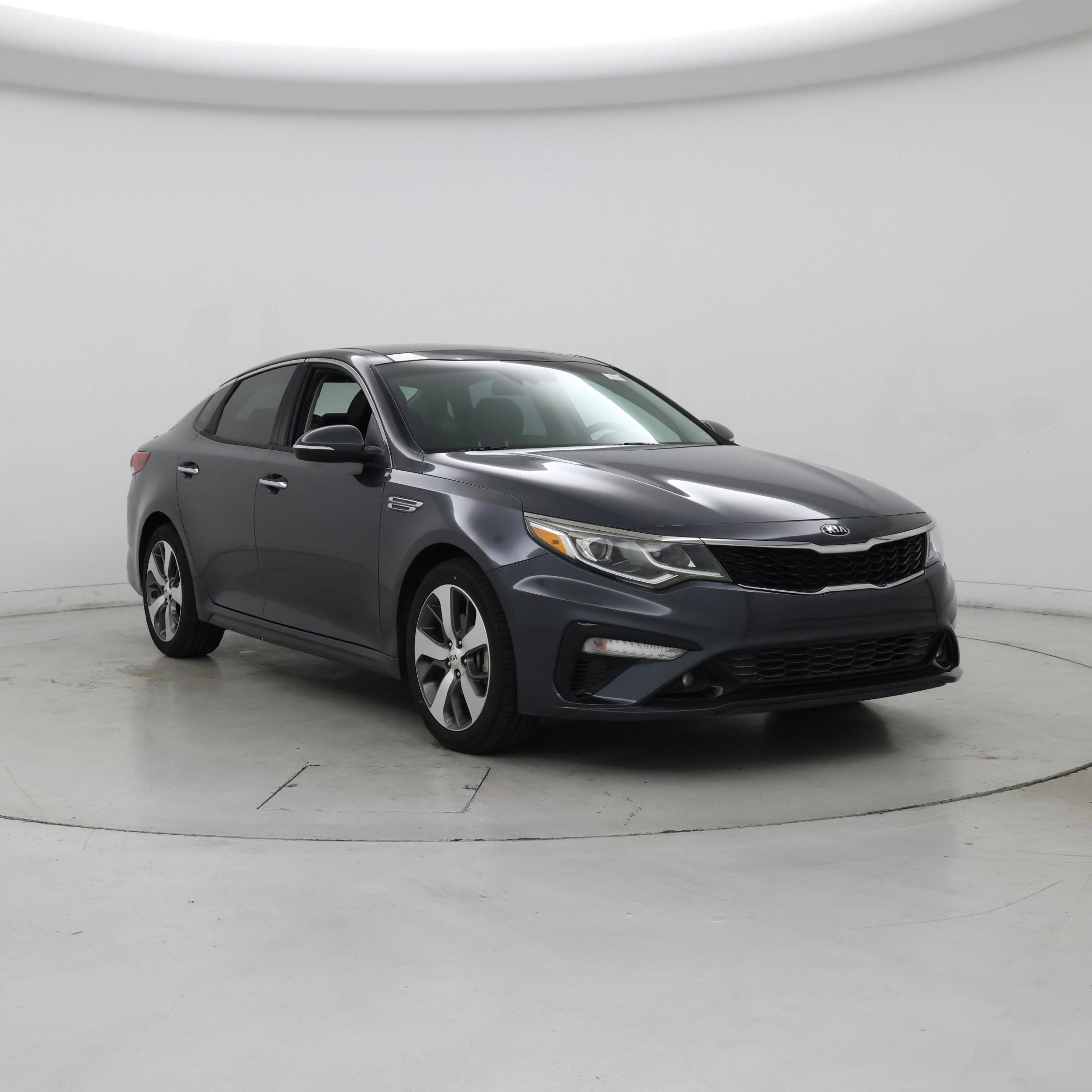 Gray 2020 Kia Optima Sedan Front-Wheel Drive Automatic