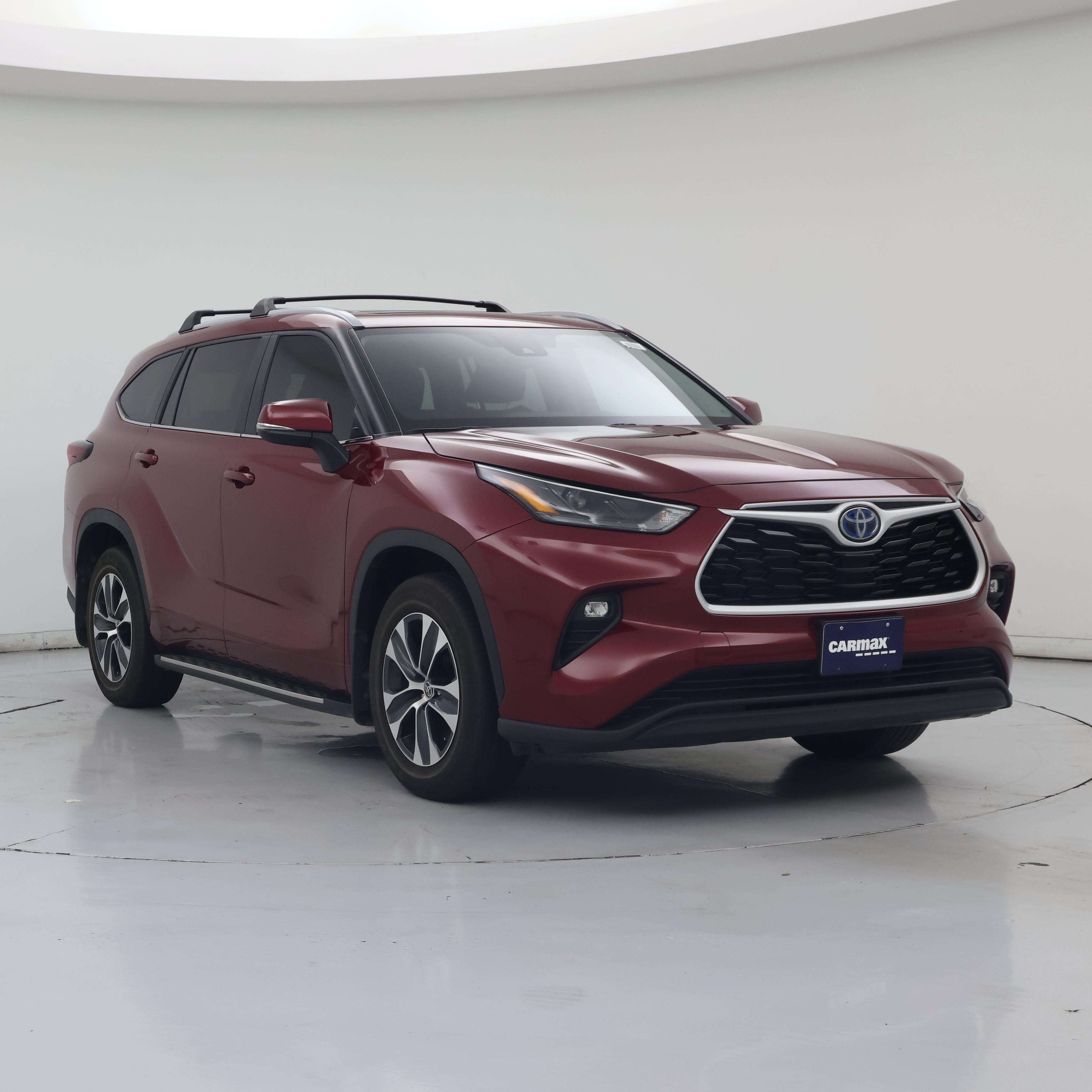 Red (Burgundy) 2024 Toyota Highlander Hybrid SUV / Crossover Front-Wheel Drive Automatic