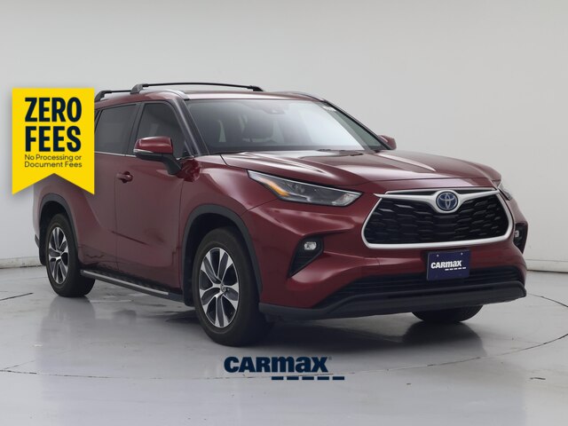 Red (Burgundy) 2024 Toyota Highlander Hybrid SUV / Crossover Front-Wheel Drive Automatic