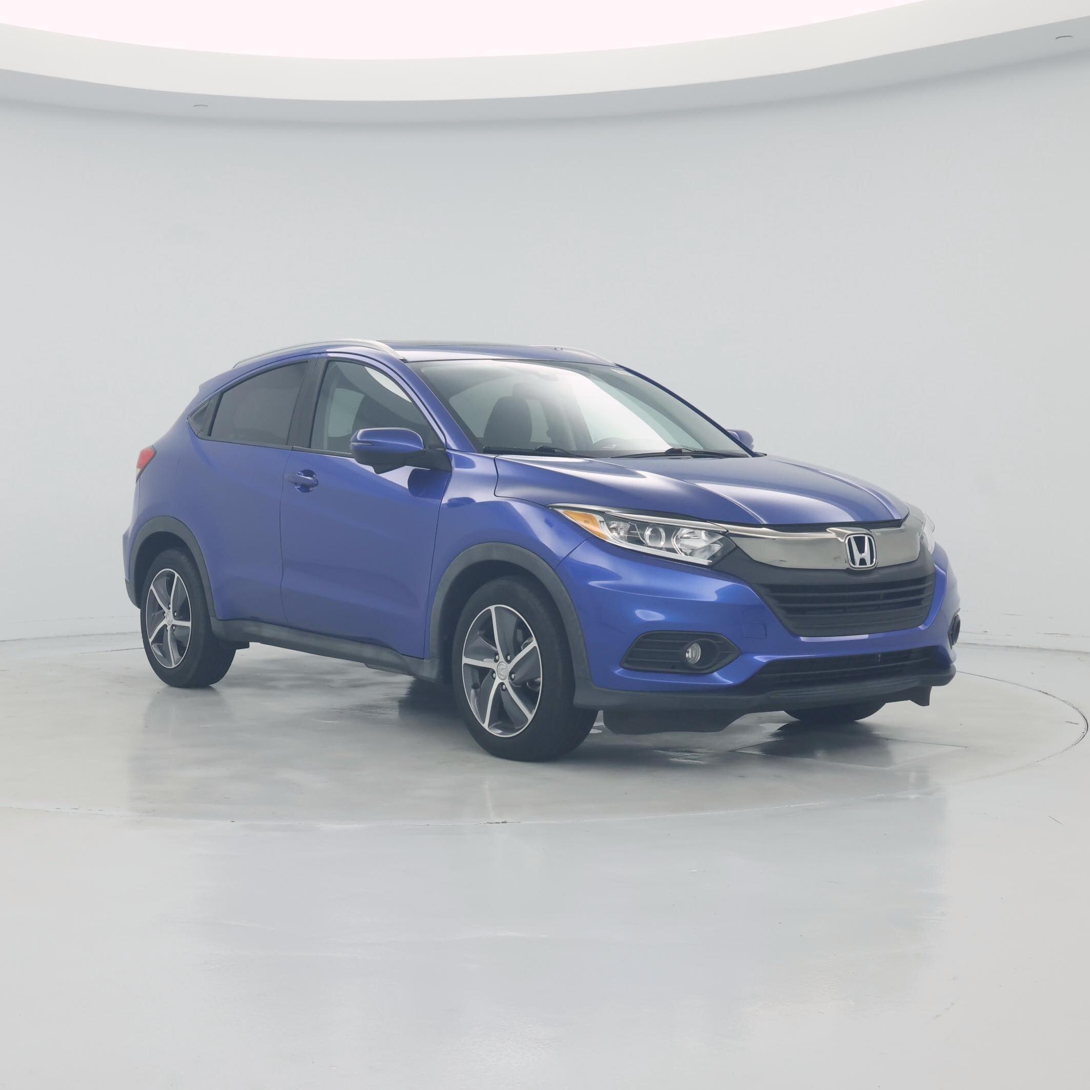 Blue 2022 Honda HR-V SUV / Crossover Front-Wheel Drive Automatic