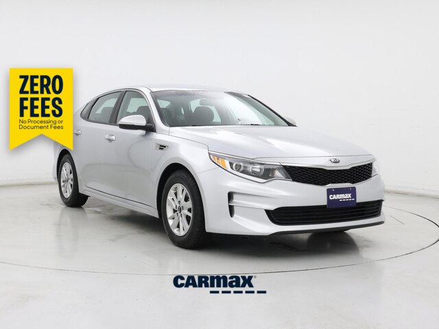 Silver 2018 Kia Optima Sedan Front-Wheel Drive Automatic