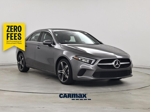 Gray 2022 Mercedes-Benz A-Class Sedan Front-Wheel Drive Automatic
