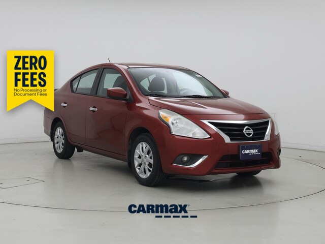 Red 2019 Nissan Versa Sedan Front-Wheel Drive Automatic