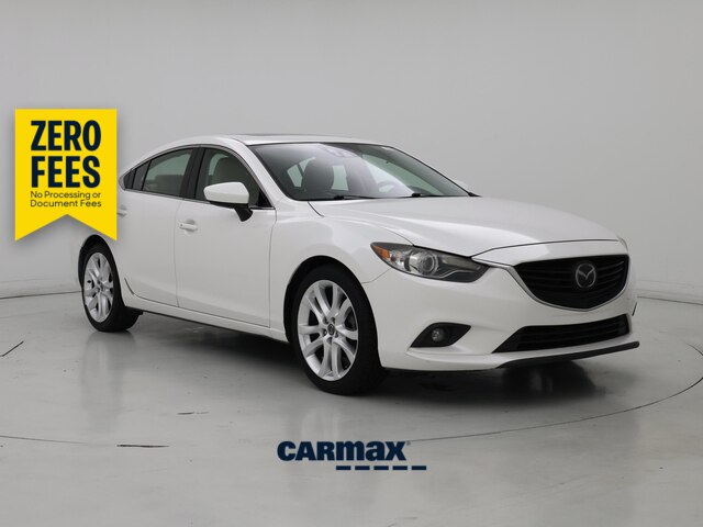 White 2014 Mazda MAZDA6 Sedan Front-Wheel Drive Automatic