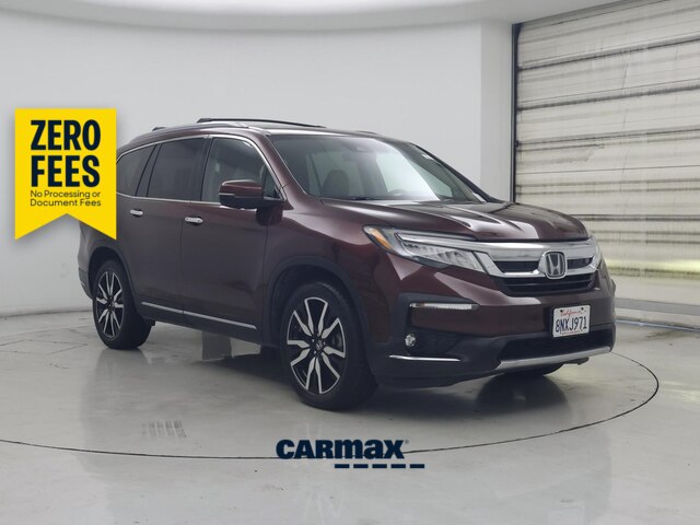 Red 2019 Honda Pilot SUV / Crossover All-Wheel Drive Automatic