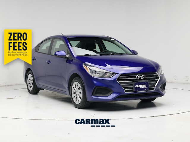 Blue 2022 Hyundai Accent Sedan Front-Wheel Drive Automatic