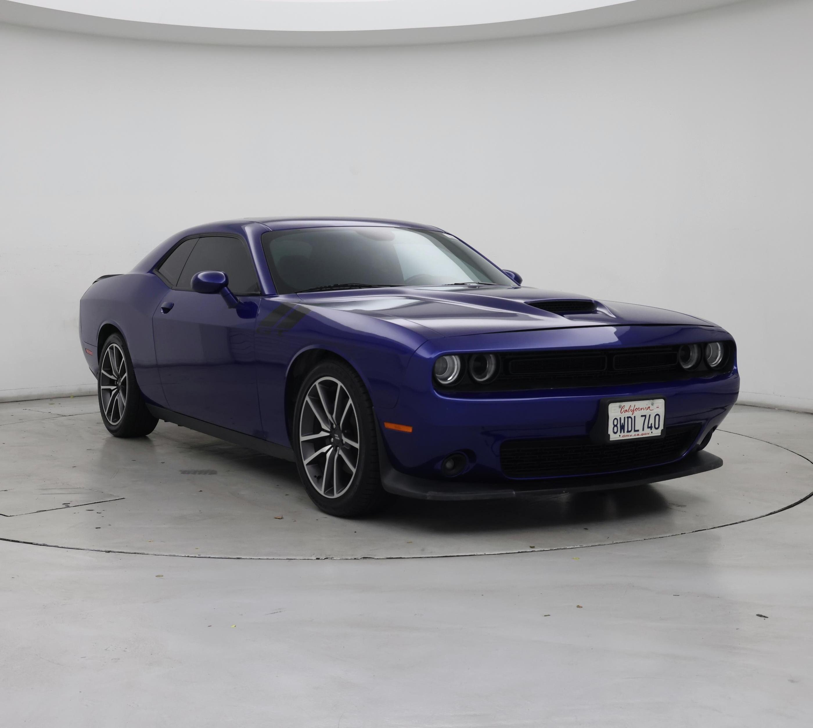 Blue 2021 Dodge Challenger Coupe Rear-Wheel Drive Automatic