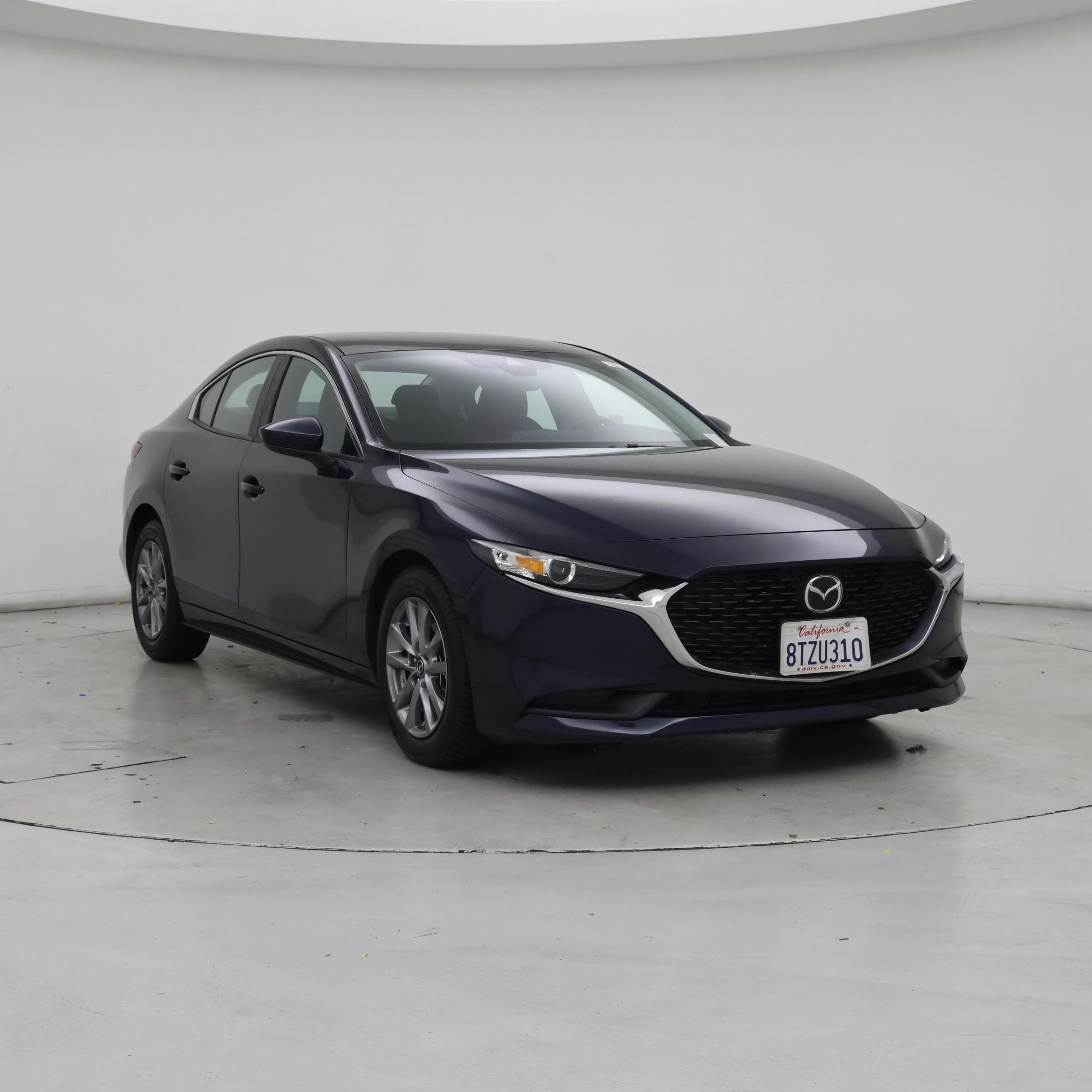 Blue 2021 Mazda MAZDA3 Sedan Front-Wheel Drive Automatic