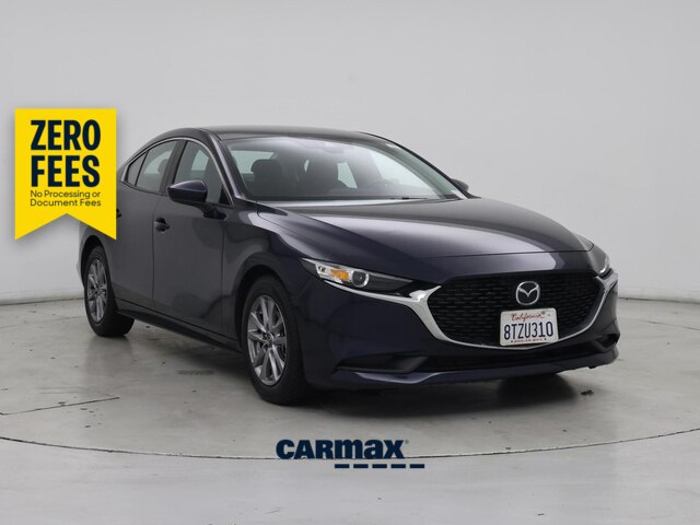 Blue 2021 Mazda MAZDA3 Sedan Front-Wheel Drive Automatic