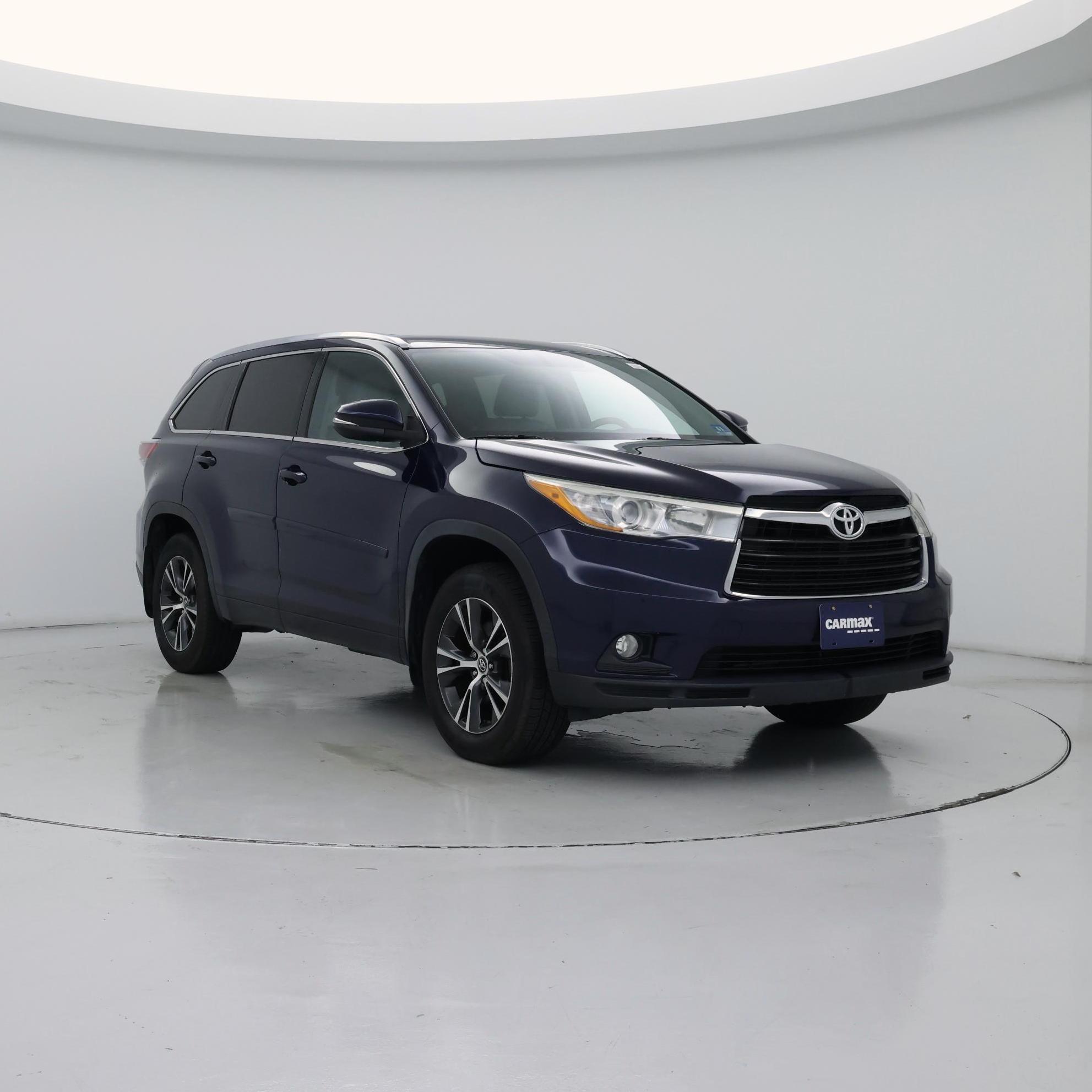 Blue 2016 Toyota Highlander SUV / Crossover All-Wheel Drive Automatic