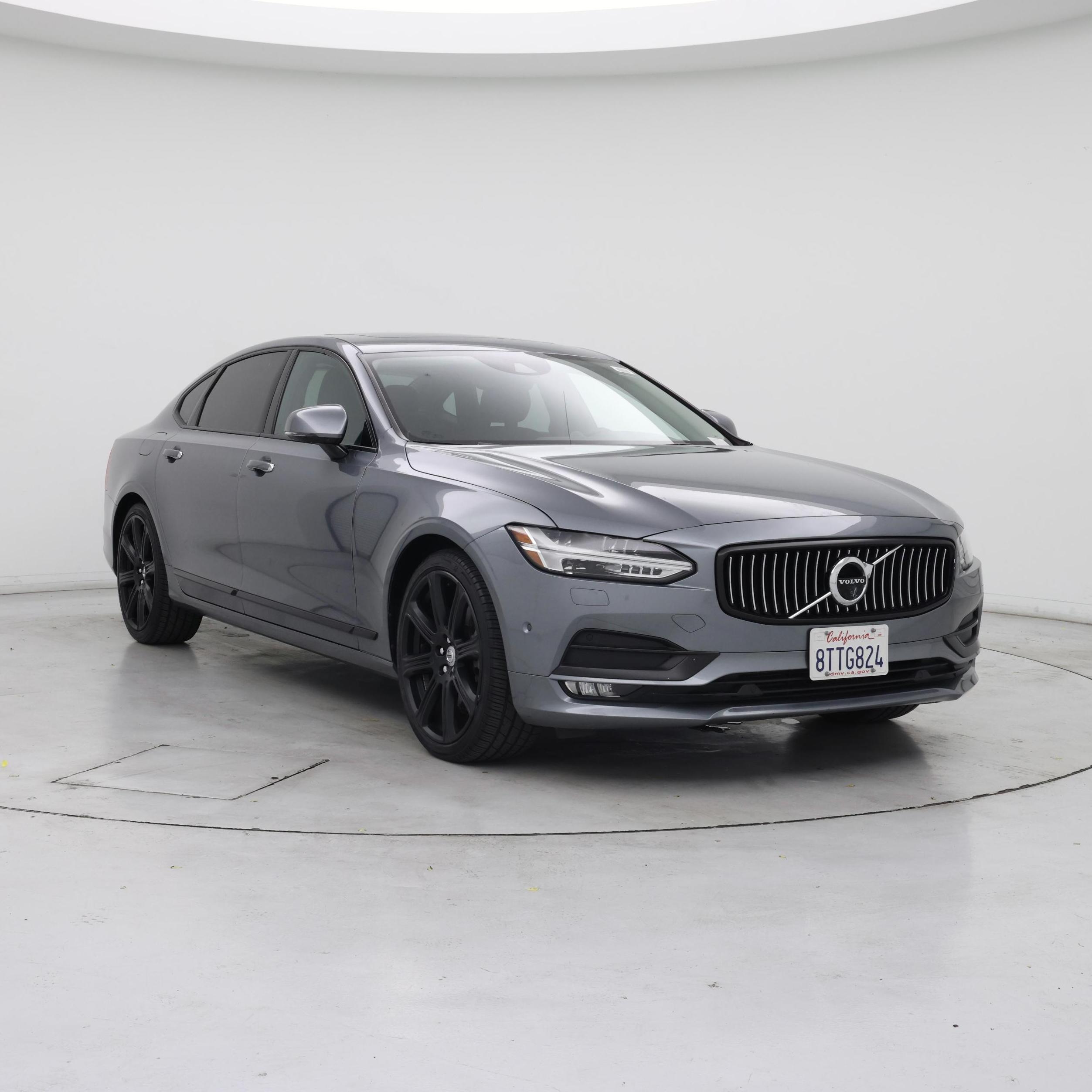 Gray 2018 Volvo S90 Sedan All-Wheel Drive Automatic
