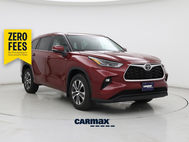 Red (Burgundy) 2024 Toyota Highlander SUV / Crossover All-Wheel Drive Automatic