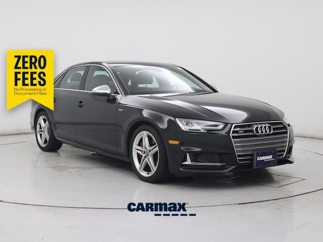 Black 2018 Audi S4 Sedan All-Wheel Drive Automatic