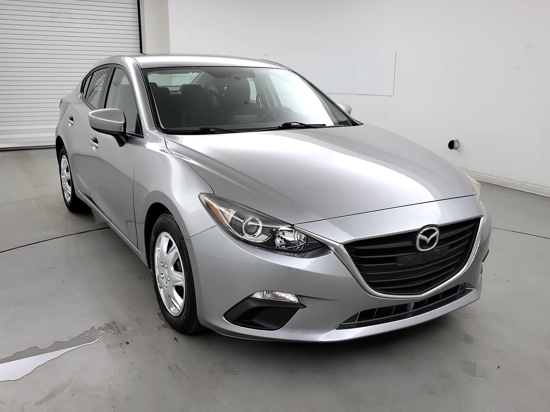 Silver 2016 Mazda MAZDA3 Sedan Front-Wheel Drive Manual