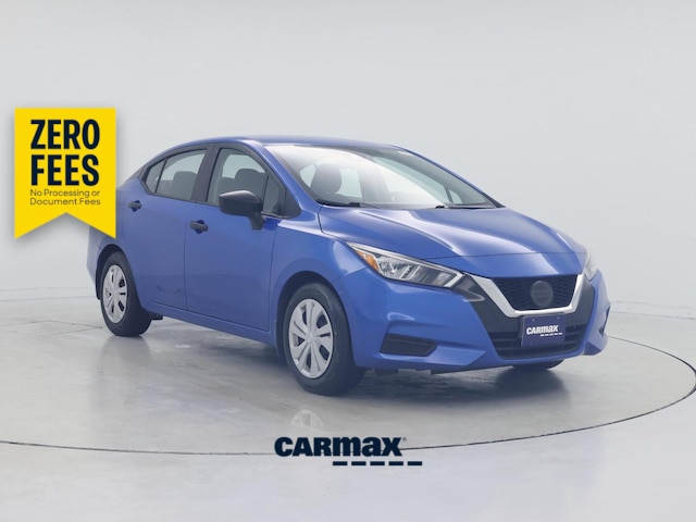 Blue 2021 Nissan Versa Sedan Front-Wheel Drive Automatic