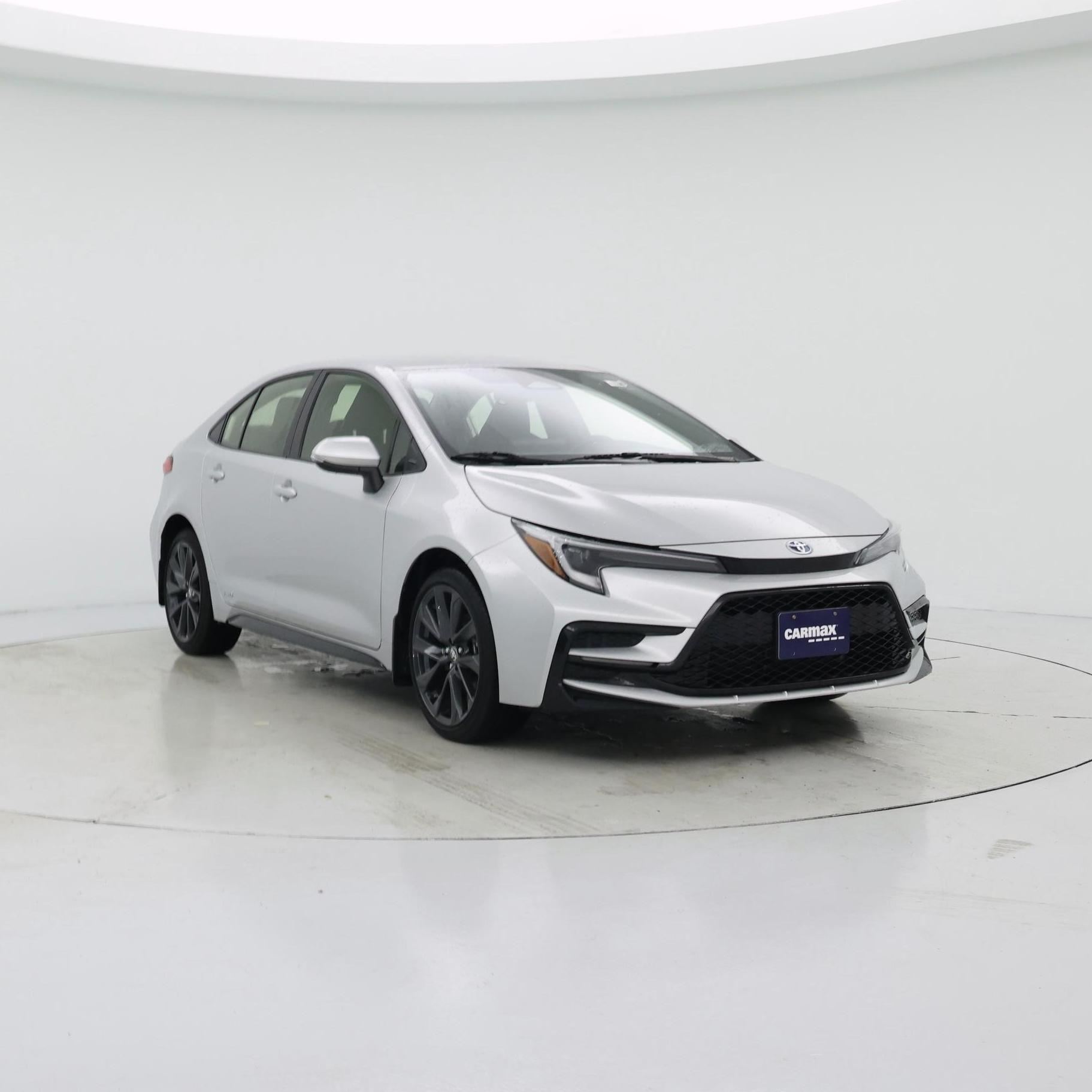 Silver 2024 Toyota Corolla Hybrid Sedan All-Wheel Drive Automatic