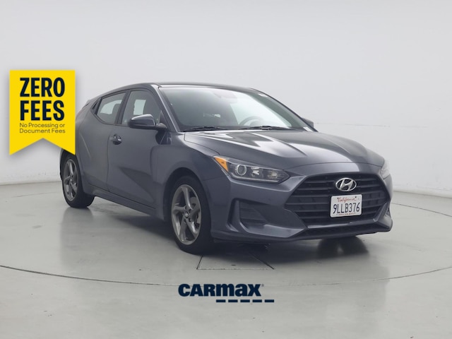 Gray 2019 Hyundai Veloster Coupe Automatic