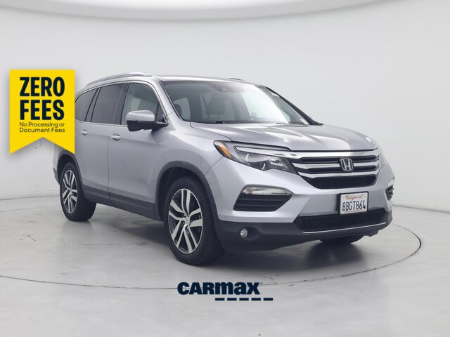 Silver 2017 Honda Pilot SUV / Crossover Front-Wheel Drive Automatic