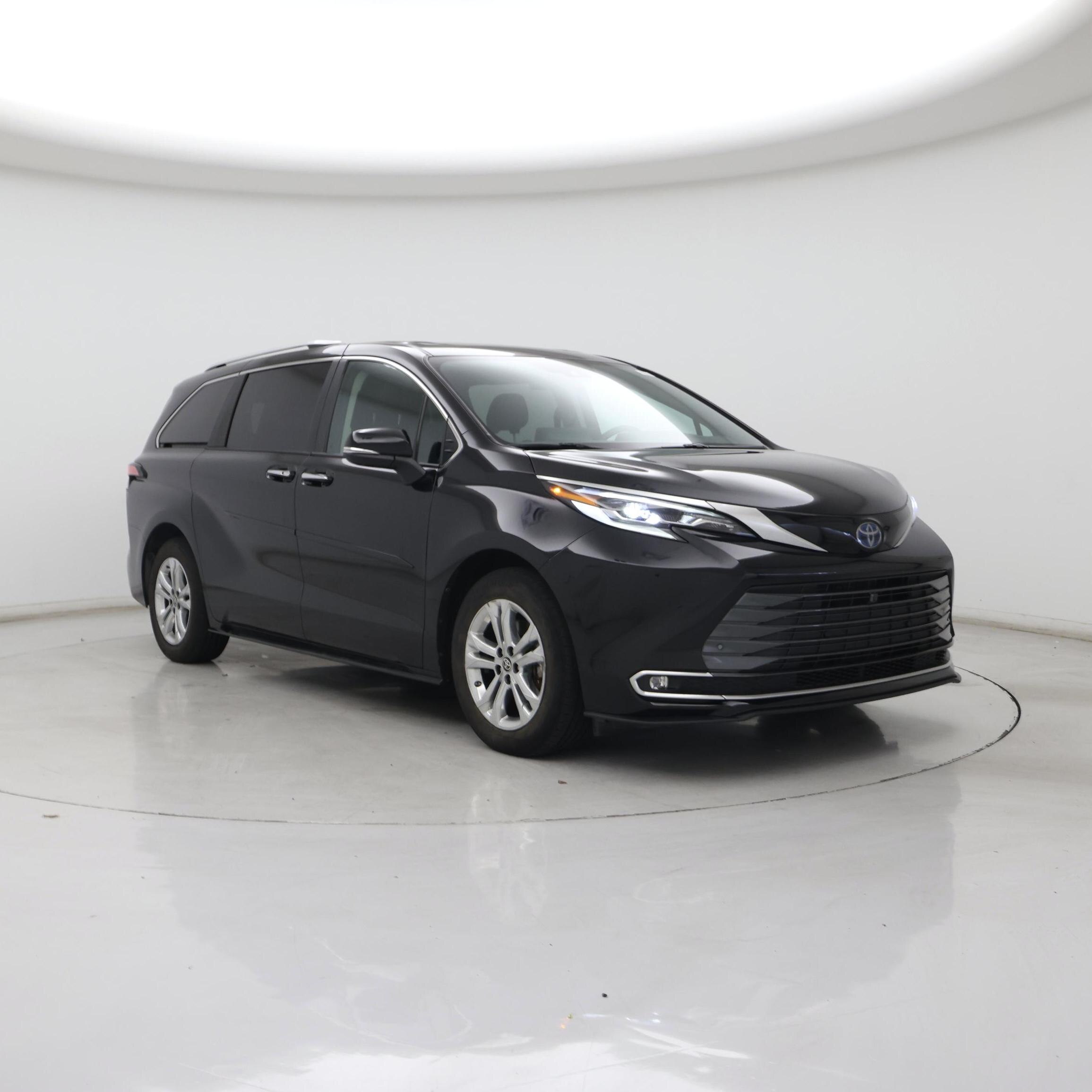 Black 2023 Toyota Sienna Minivan All-Wheel Drive Automatic