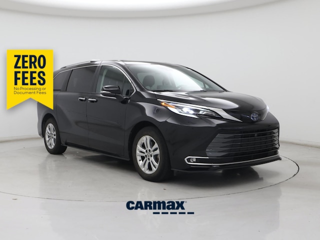 Black 2023 Toyota Sienna Minivan All-Wheel Drive Automatic