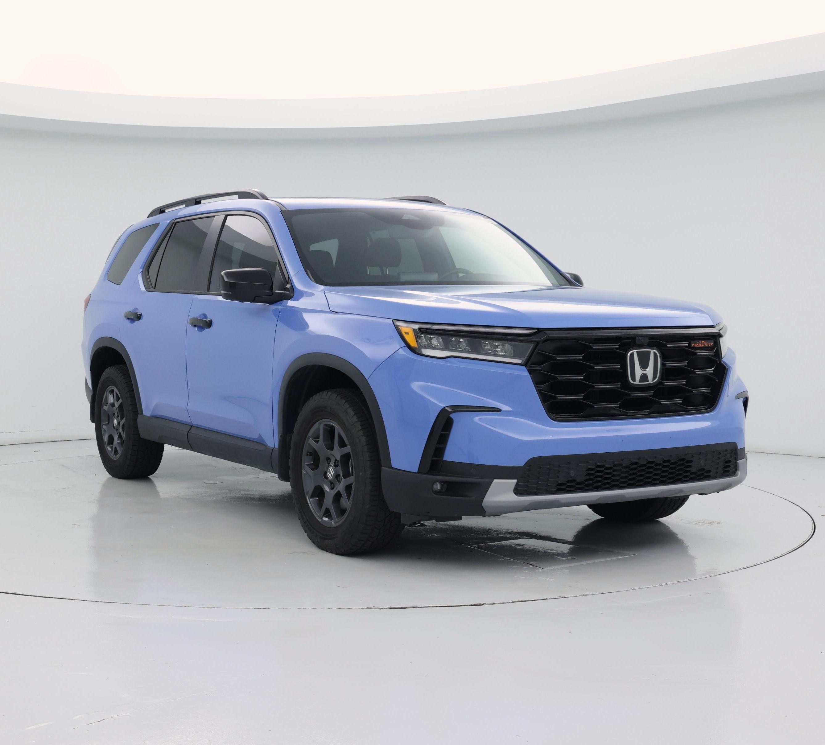 Blue 2025 Honda Pilot SUV / Crossover All-Wheel Drive Automatic