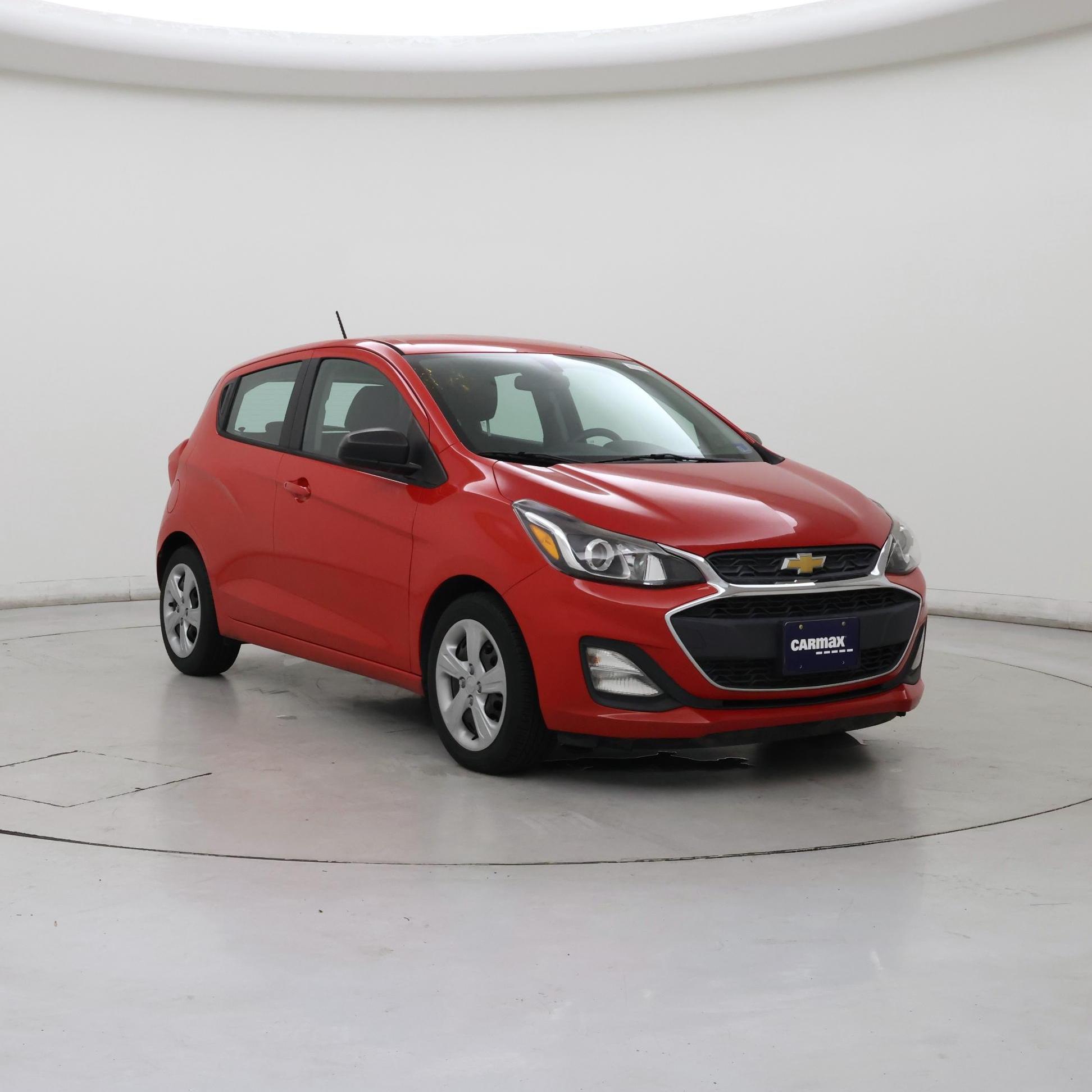 Red 2020 Chevrolet Spark Hatchback Front-Wheel Drive Manual