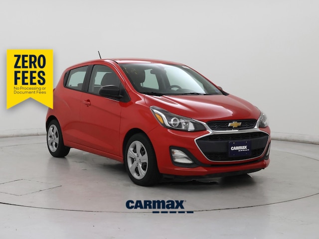Red 2020 Chevrolet Spark Hatchback Front-Wheel Drive Manual