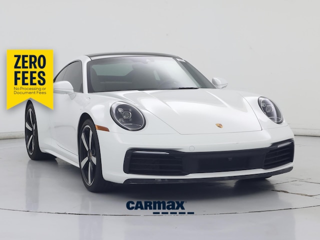 White 2021 Porsche 911 Coupe Rear-Wheel Drive Automatic