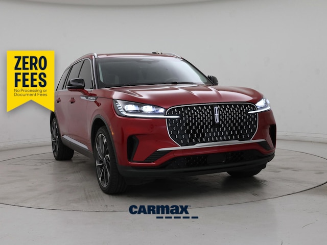 Red 2025 Lincoln Aviator SUV / Crossover All-Wheel Drive Automatic