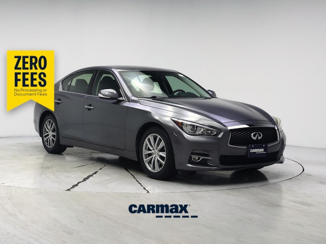 Silver 2017 INFINITI Q50 Sedan All-Wheel Drive Automatic